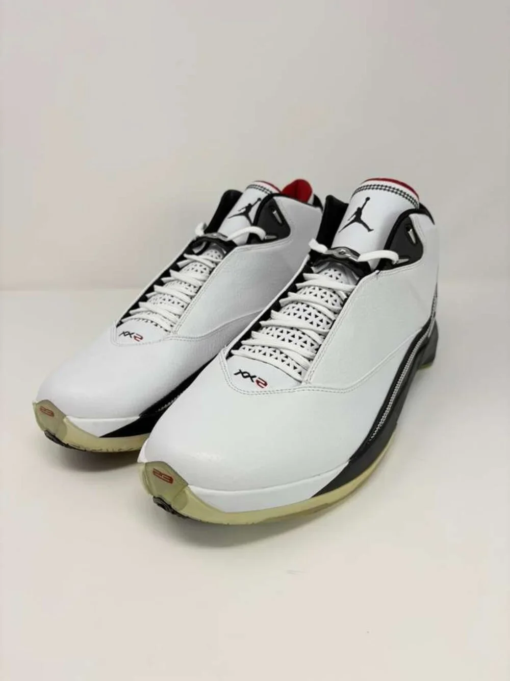 Nike Air Jordan XX2 22 White Varsity Red Black Size 14